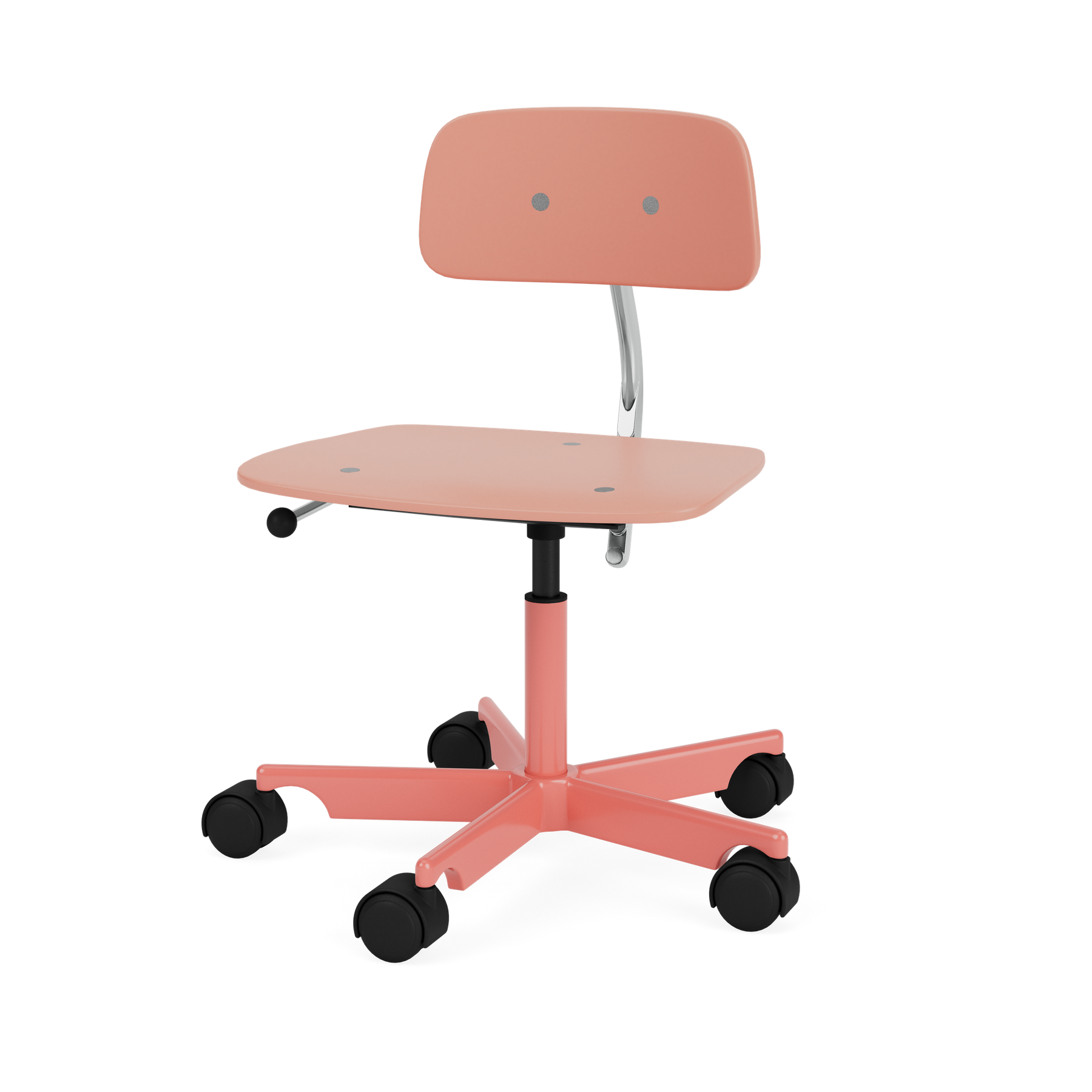 Chaise de bureau pour enfant Kevi 2533J - Montana Furniture-Rhubarb-The Woods Gallery