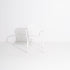 Chaise de jardin avec accoudoirs Week-End de Studio Brichet-Ziegler - Petite Friture-Blanc-The Woods Gallery