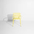 Chaise de jardin avec accoudoirs Week-End de Studio Brichet-Ziegler - Petite Friture-Jaune-The Woods Gallery