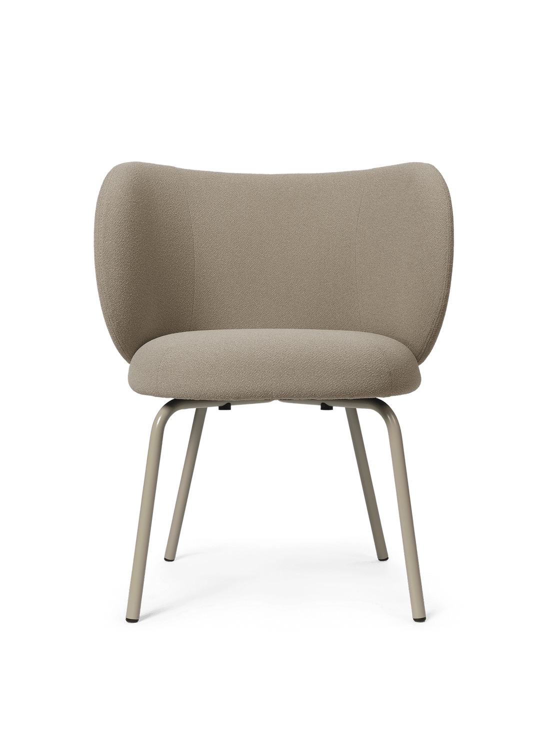 Chaise de salle à manger Rico Dining Black Grain - Ferm Living-Beige-The Woods Gallery