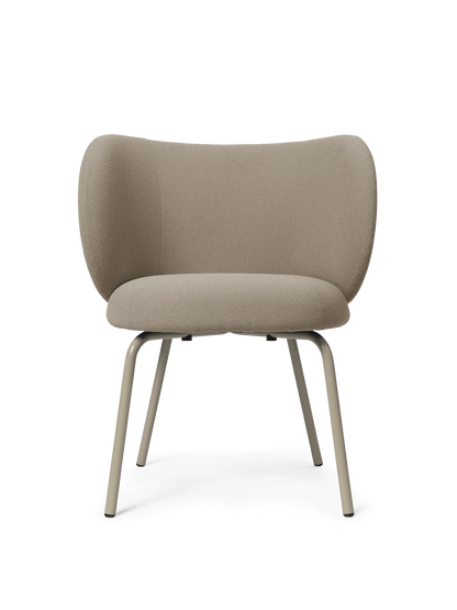 Chaise de salle à manger Rico Dining Black Grain - Ferm Living-Beige-The Woods Gallery