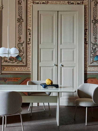 Chaise de salle à manger Rico Dining Black Grain - Ferm Living-Brun-The Woods Gallery