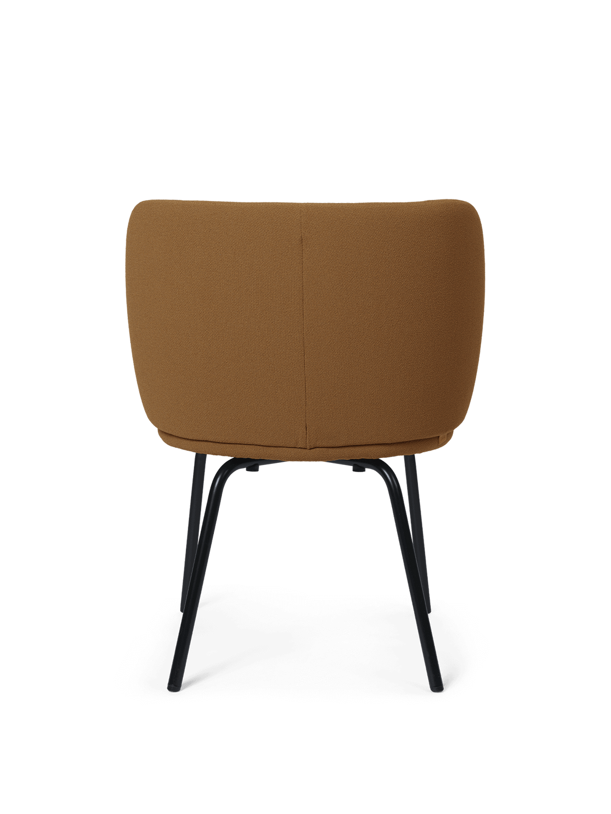 Chaise de salle à manger Rico Dining Black Grain - Ferm Living-Brun-The Woods Gallery