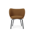 Chaise de salle à manger Rico Dining Black Grain - Ferm Living-Brun-The Woods Gallery