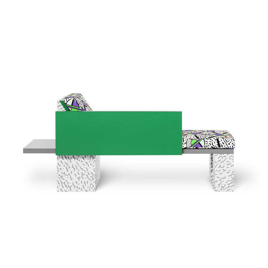 Chaise Longue Royal par Nathalie du Pasquier - Memphis Milano-The Woods Gallery