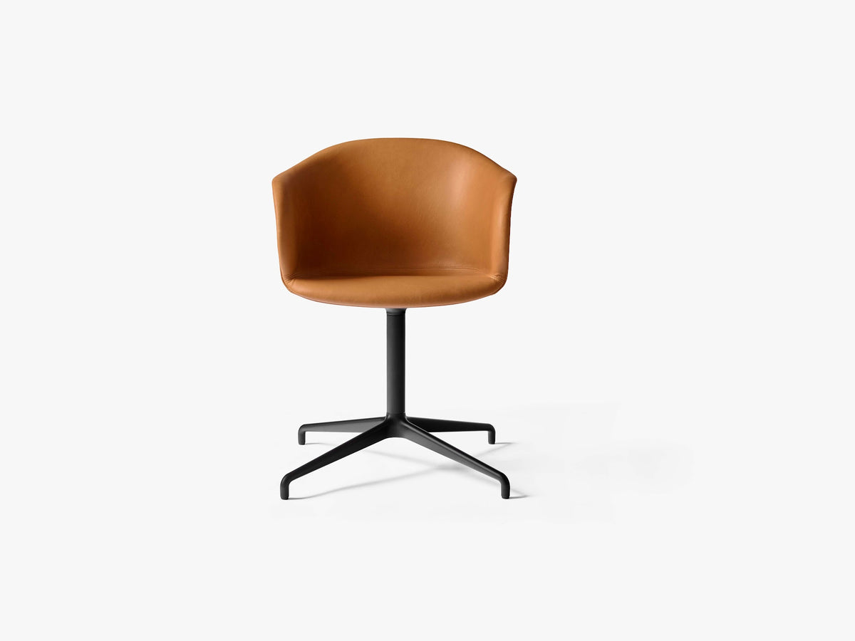 Chaise pivotante Elefy JH33 de Jaime Hayon - &amp;Tradition-Noir-Tissu groupe 1-The Woods Gallery