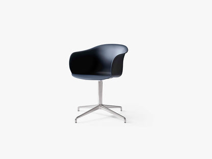 Chaise pivotante Elefy JH33 de Jaime Hayon - &amp;Tradition-Noir-Tissu groupe 1-The Woods Gallery