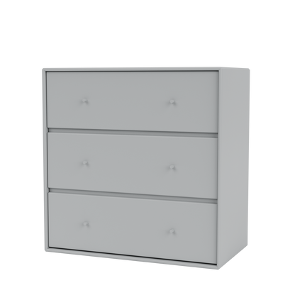 Commode Carry par Peter J. Lassen, laque 02 Fjord, suspendu au mur, packshot Montana