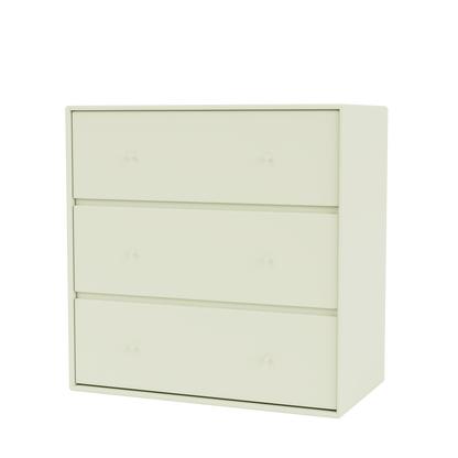 Commode Carry par Peter J. Lassen, laque 140 Pomelo, suspendu au mur, packshot Montana
