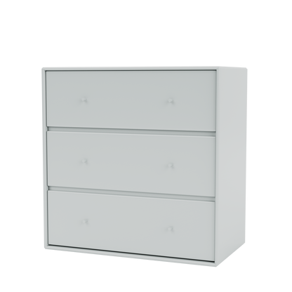 Commode Carry par Peter J. Lassen, laque 156 Oyster, suspendu au mur, packshot Montana