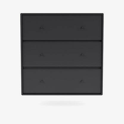 Commode Carry par Peter J. Lassen - Montana-04 Anthracite-Avec rail de suspension-The Woods Gallery