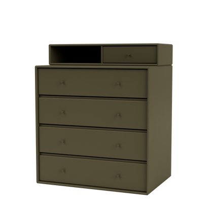 Commode Keep par Peter J. Lassen, laque 139 Oregano, suspendu au mur, packshot Montana