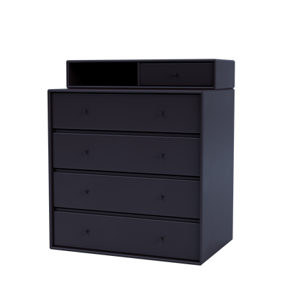 Commode Keep par Peter J. Lassen, laque 147 Shadow, suspendu au mur, packshot Montana