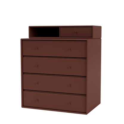 Commode Keep par Peter J. Lassen, laque 155 Masala, suspendu au mur, packshot Montana