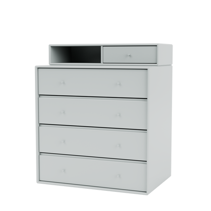 Commode Keep par Peter J. Lassen, laque 156 Oyster, suspendu au mur, packshot Montana
