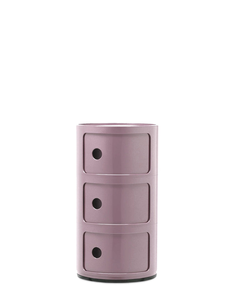 Componibili 3 Modules - Kartell-Mauve-The Woods Gallery