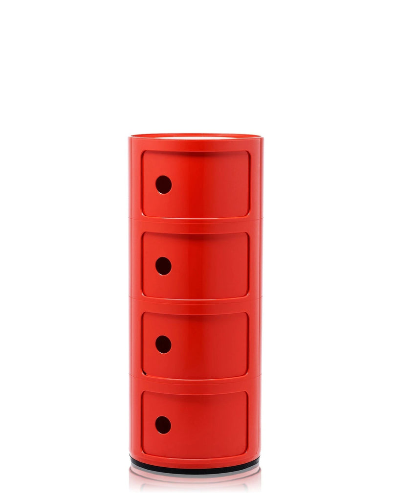 Componibili 4 Modules - Kartell-Rouge-The Woods Gallery