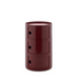 Componibili New Big - 3 modules - Kartell-Bordeaux-sans roulettes-The Woods Gallery