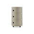 Componibili New Big - 3 modules - Kartell-Gris-avec roulettes-The Woods Gallery