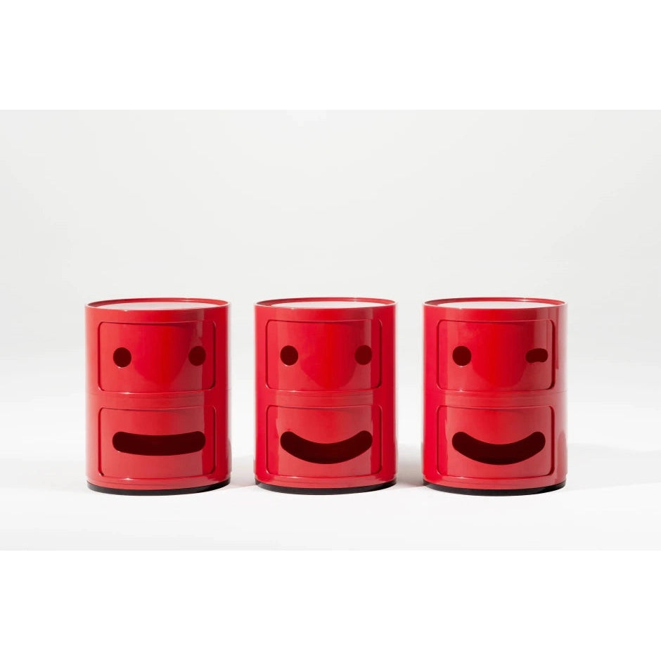 Componibili Smile de Fabio Novembre - Kartell-Sourire 1-The Woods Gallery