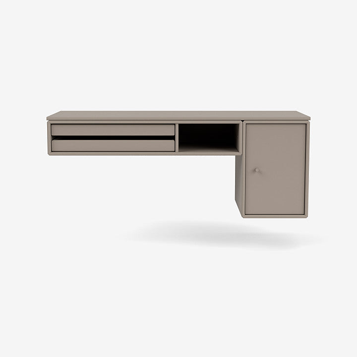 Console murale bureau par Peter J. Lassen - Montana-01 White-The Woods Gallery