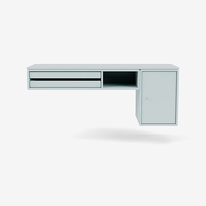 Console murale bureau par Peter J. Lassen - Montana-01 White-The Woods Gallery