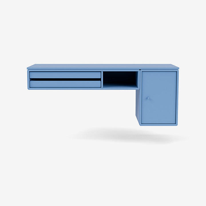 Console murale bureau par Peter J. Lassen - Montana-01 White-The Woods Gallery