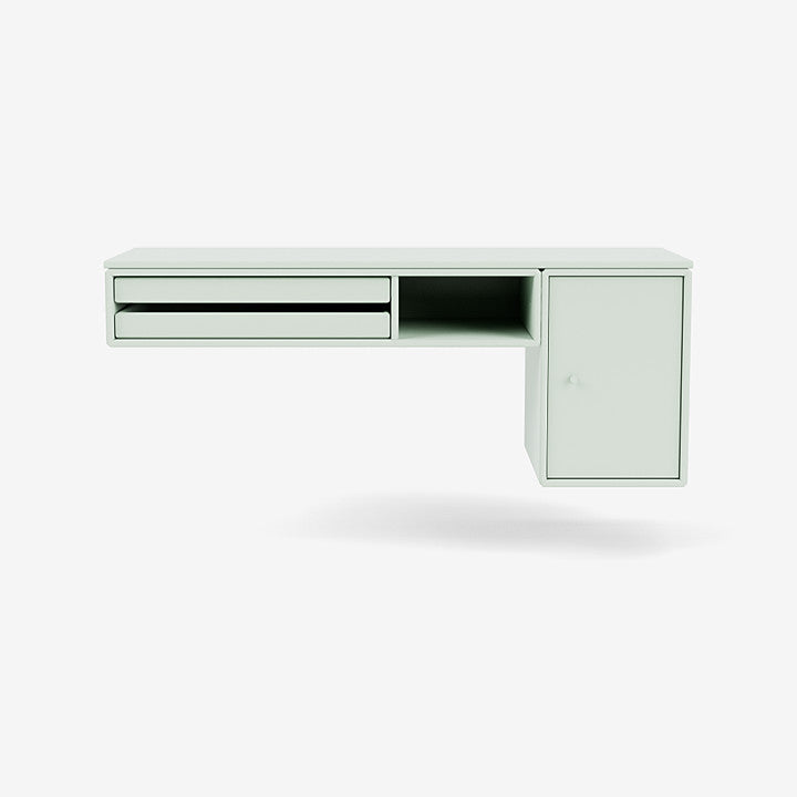 Console murale bureau par Peter J. Lassen - Montana-01 White-The Woods Gallery