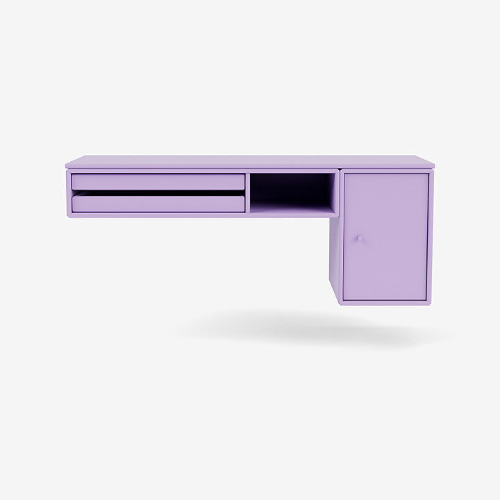 Console murale bureau par Peter J. Lassen - Montana-01 White-The Woods Gallery