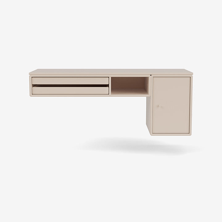 Console murale bureau par Peter J. Lassen - Montana-01 White-The Woods Gallery