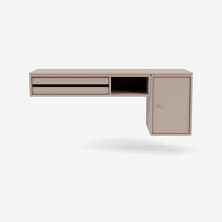 Console murale bureau par Peter J. Lassen - Montana-01 White-The Woods Gallery