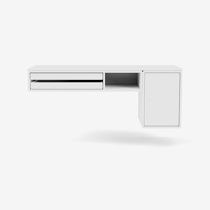 Console murale bureau par Peter J. Lassen - Montana-01 White-The Woods Gallery