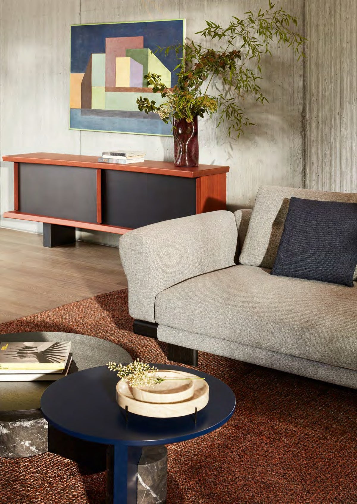 Enfilade 513 Riflesso de Charlotte Perriand - Cassina-ambiance catalogue Cassina 2026-The Woods Gallery