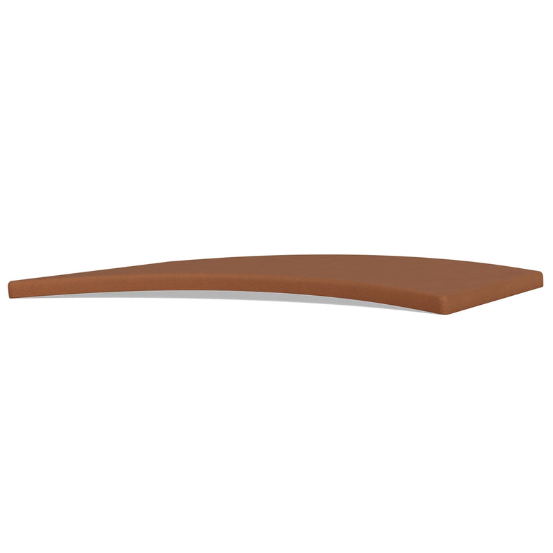 Coussin Pantonova Linear par Verner Panton - Montana-Cuir cognac-The Woods Gallery