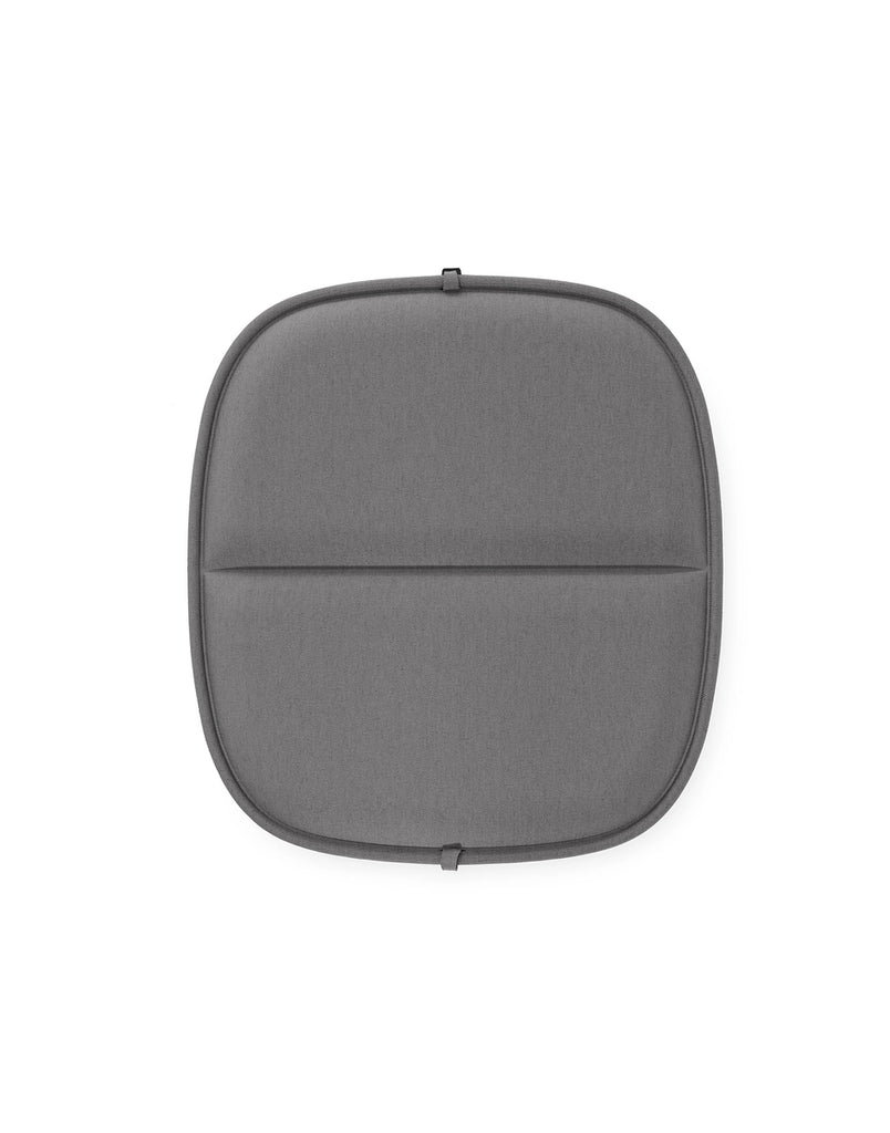 Coussin d'assise pour fauteuil Hiray de Ludovica et Roberto Palomba - Kartell-Gris anthracite-The Woods Gallery