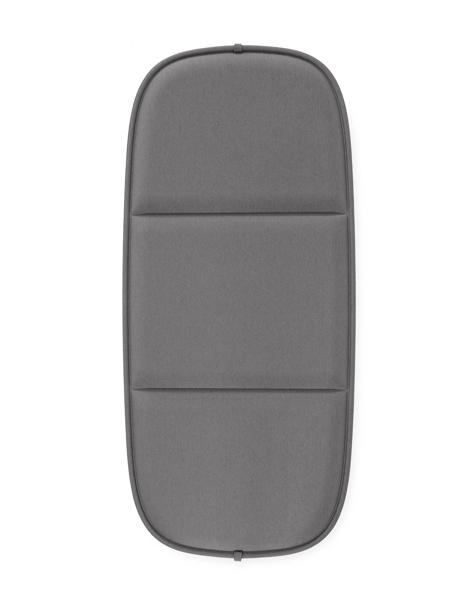 Coussin pour canapé Hiray de Ludovica et Roberto Palomba - Kartell-Gris anthracite-The Woods Gallery