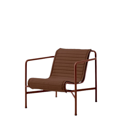 Coussin pour fauteuil Lounge Palissade - Hay-Rouge fer vue studio 5-The Woods Gallery