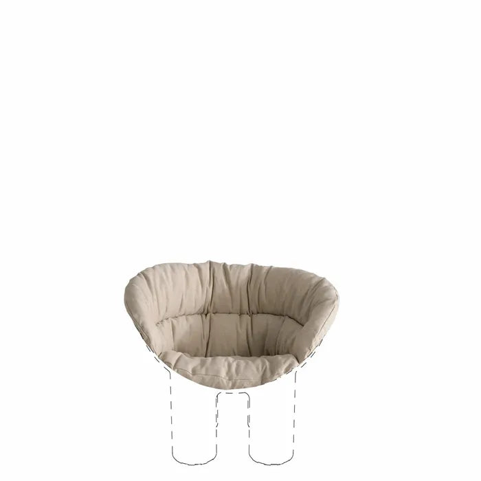 Coussin pour le Fauteuil Roly Poly - Driade-Gris clair - Bonifacio-The Woods Gallery