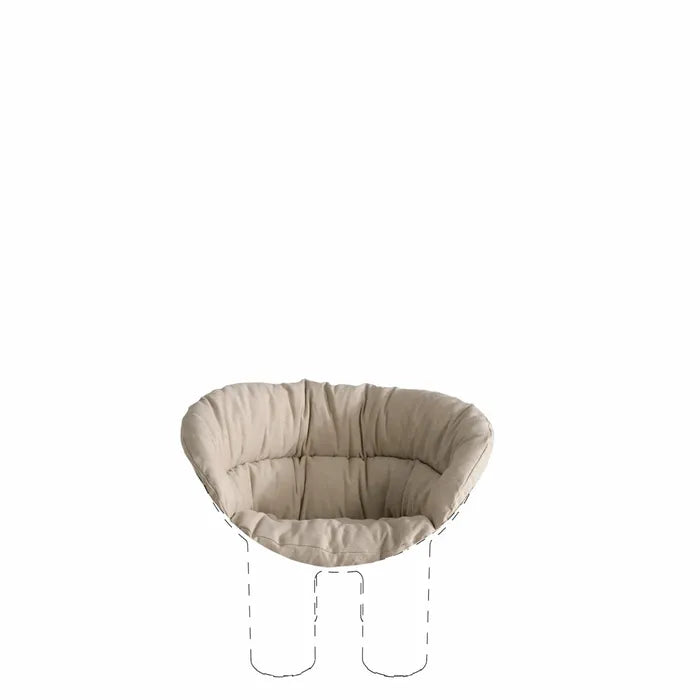 Coussin pour le Fauteuil Roly Poly - Driade-Sable "Tortora"-The Woods Gallery