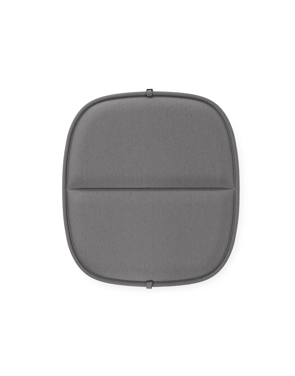 Coussin pour petit fauteuil Hiray de Ludovica et Roberto Palomba - Kartell-Gris anthracite-The Woods Gallery