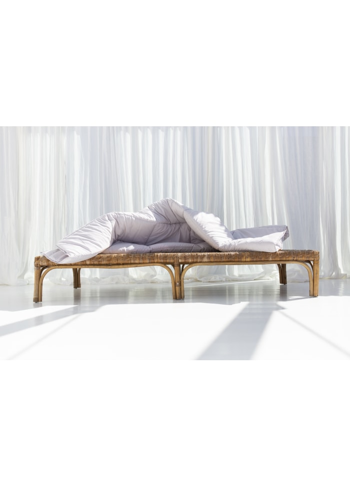Couverture molletonnée Puffy blanket - Bongusta-Lavende-The Woods Gallery