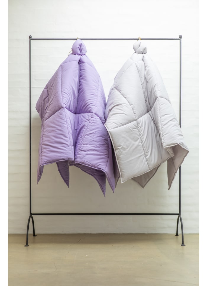 Couverture molletonnée Puffy blanket - Bongusta-Parme-The Woods Gallery