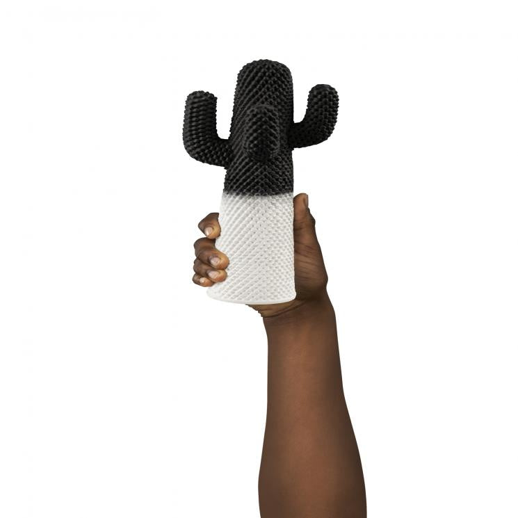 Décoration Guframini Little Cactus Black &amp; White - Gufram x Juventus-The Woods Gallery
