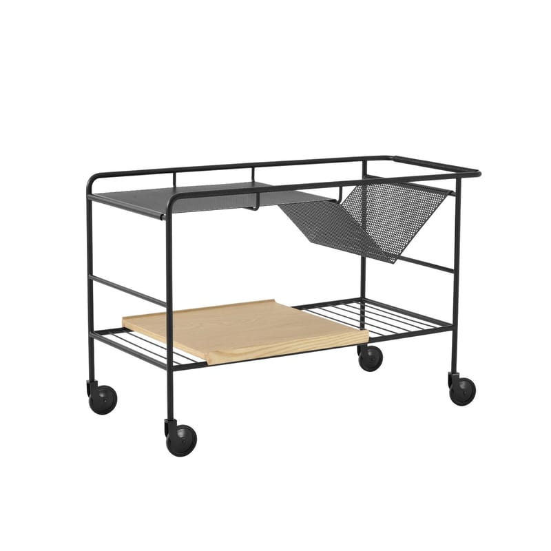 Desserte Alima NDS1 de Note Design Studio - &Tradition-Chromé - Chêne-The Woods Gallery