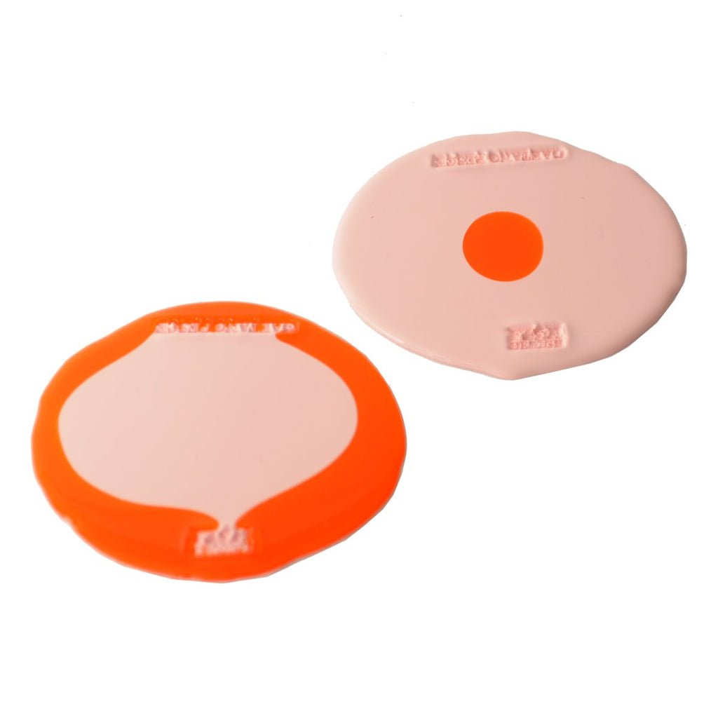 Dessous de verre en résine par Gaetano Pesce - Fish design-Noir-The Woods Gallery