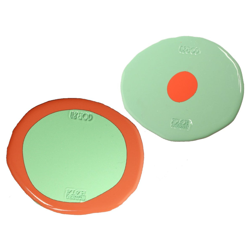 Dessous de verre en résine par Gaetano Pesce - Fish design-Noir-The Woods Gallery