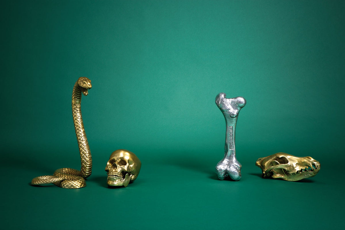 Sculpture Wunderkammer Wolf Skull de Diesel Living - Seletti-vue 6-The Woods Gallery