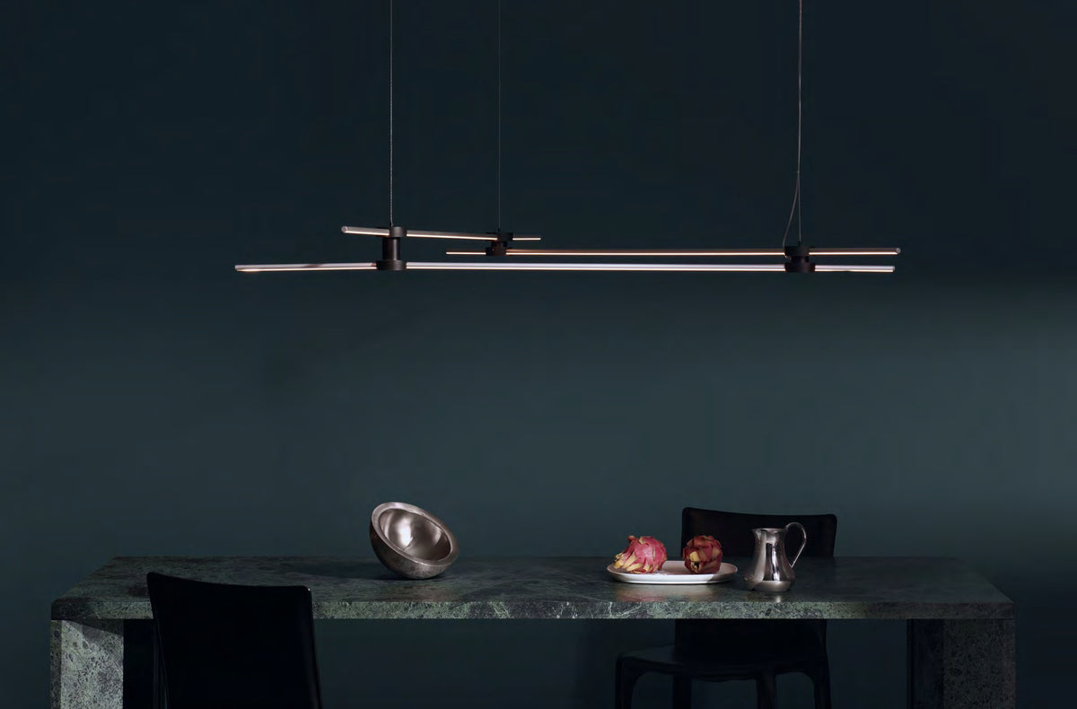 Suspension Eitie Line de Tobia Scarpa - Cassina-ambiance catalogue Cassina 2026-The Woods Gallery