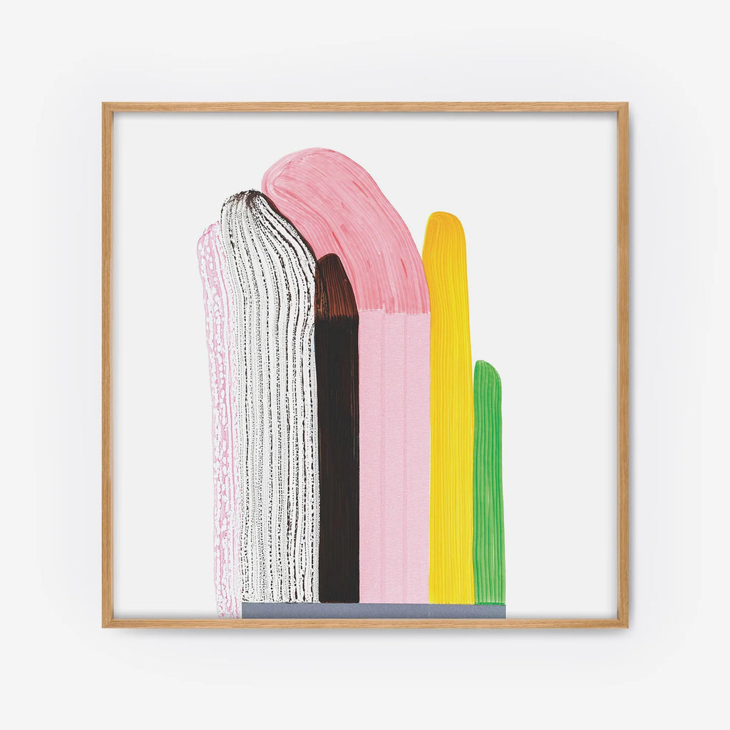 Drawing 10 de Ronan Bouroullec - The Wrong Shop-Cadre en chêne-The Woods Gallery