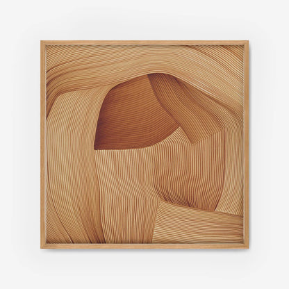 Drawing 13 de Ronan Bouroullec - The Wrong Shop-Cadre en chêne-The Woods Gallery